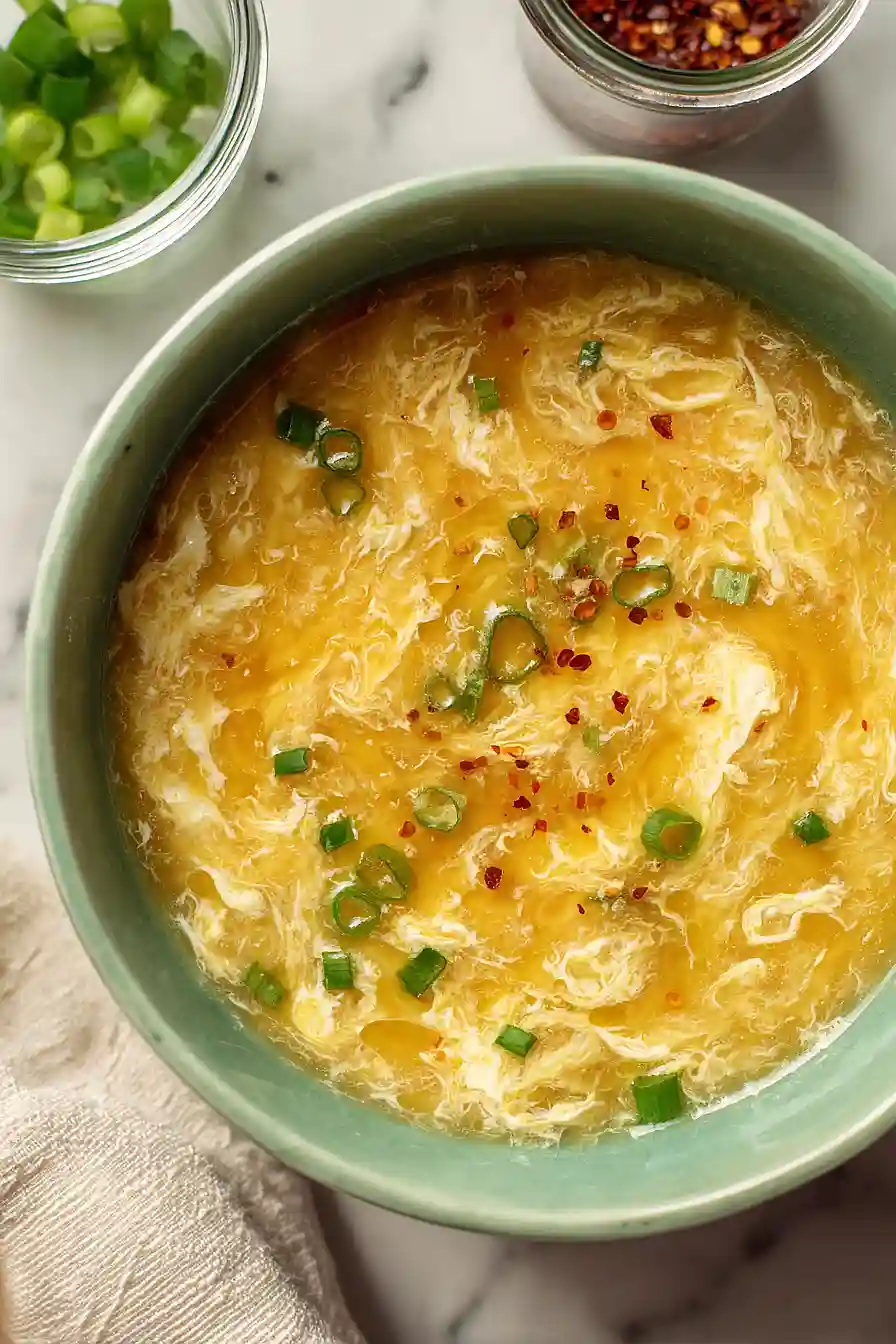 Keto Egg Drop Soup