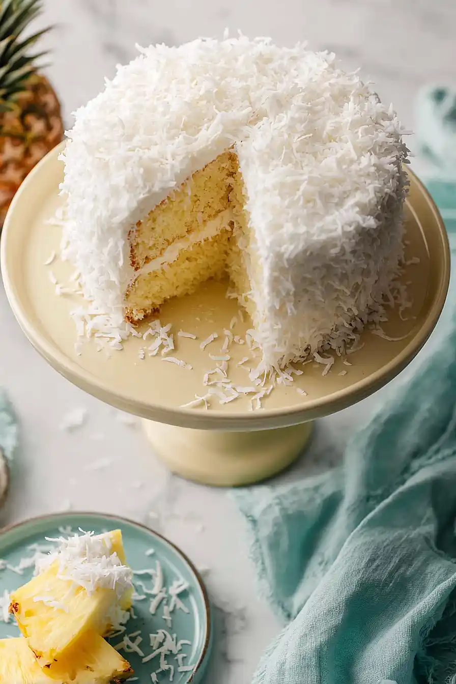 hawaiian coconut cake