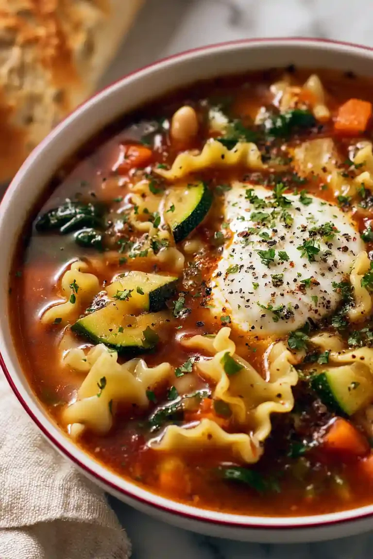 Vegetarian Lasagna Soup