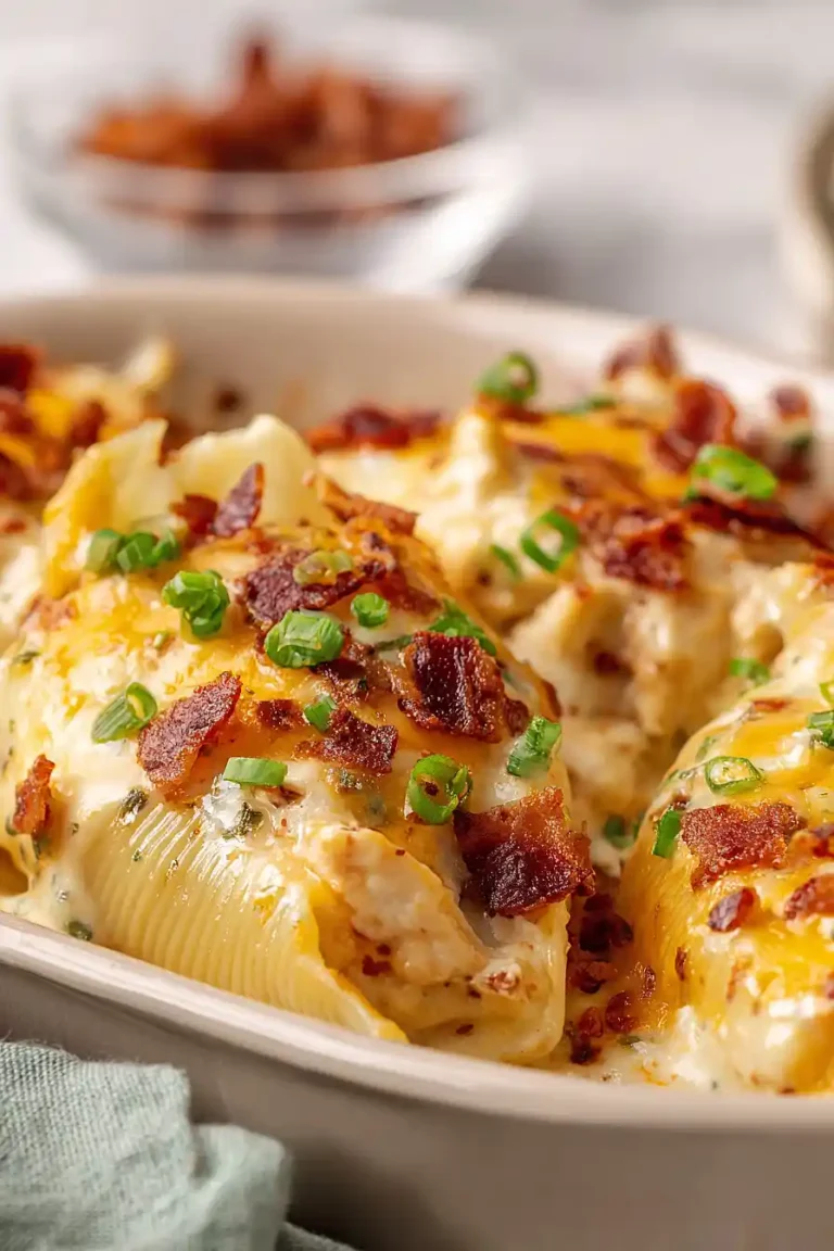 Crack Chicken Stuffed Shells