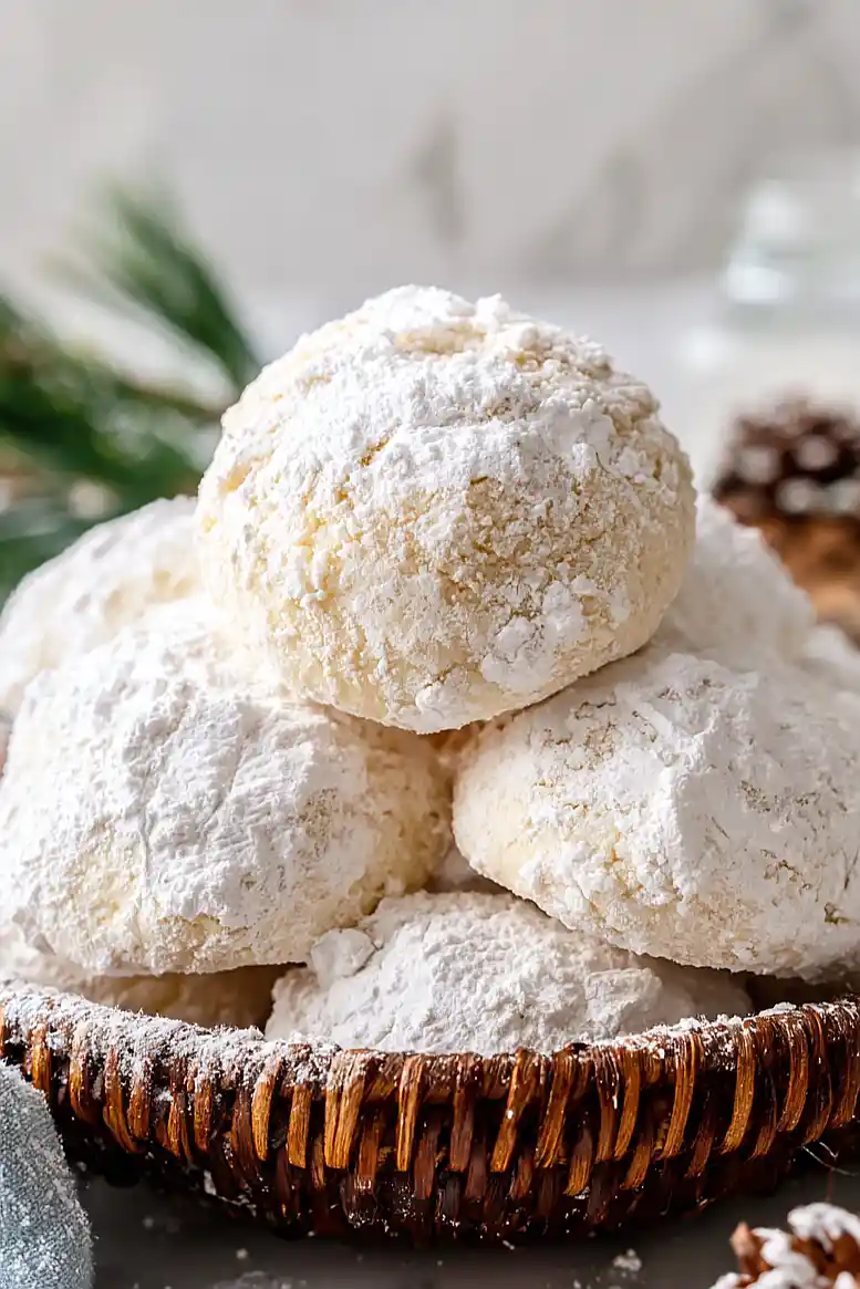 sweetened condensed milk snowball cookies