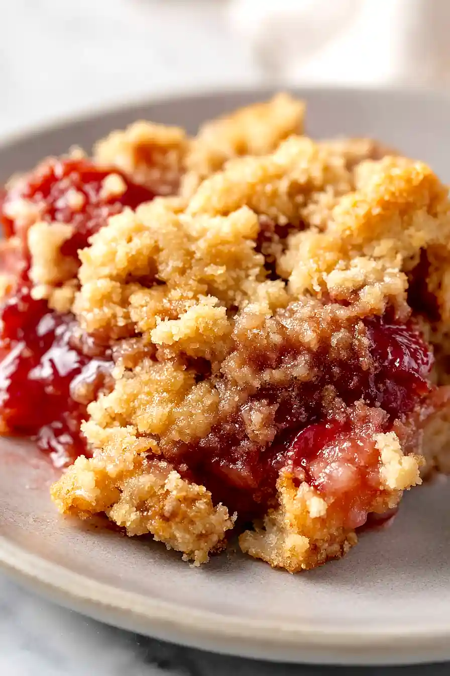 rhubarb dump cake without jello