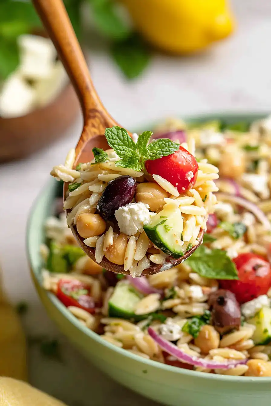 orzo pasta salad