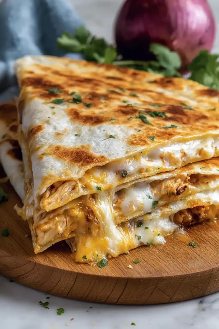 Crack Chicken Quesadillas