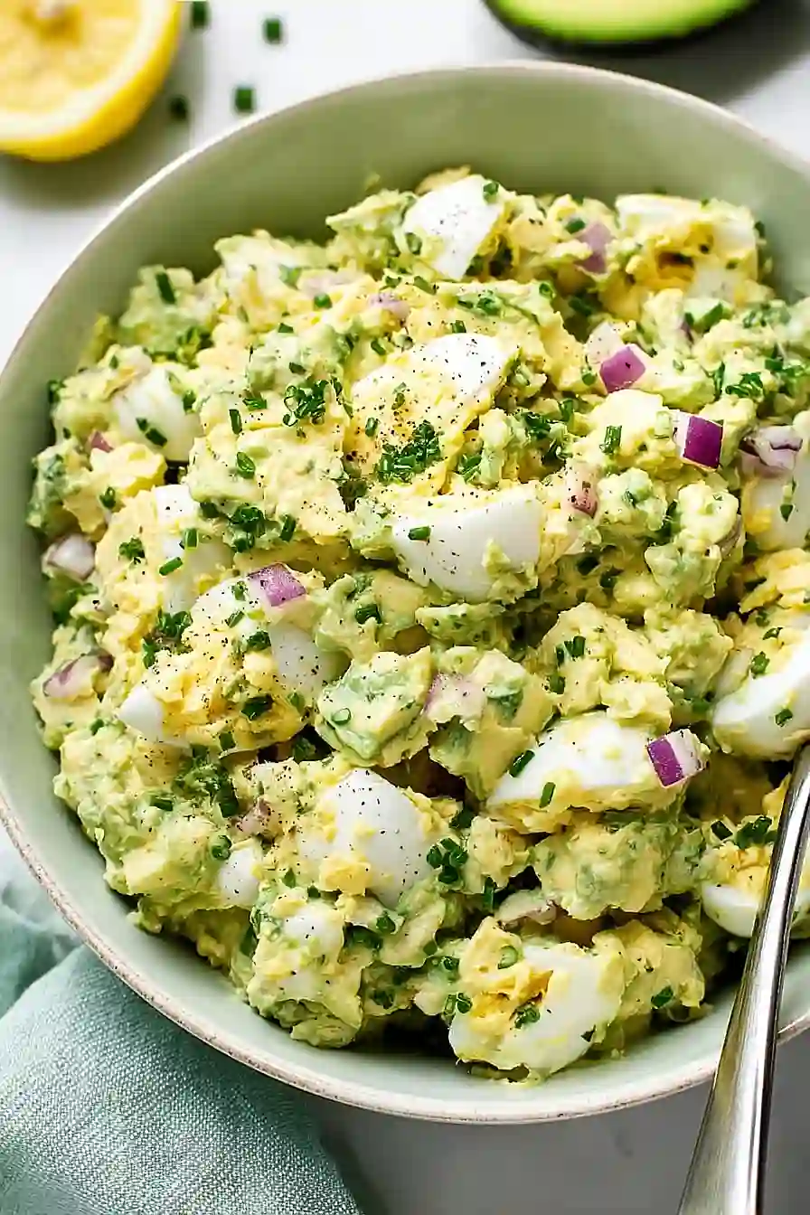 avocado egg salad