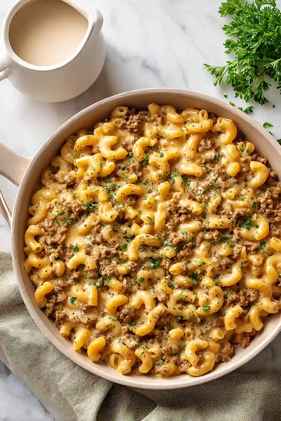 dairy free hamburger casserole