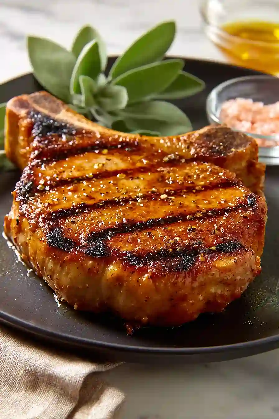 indoor grill pork chops