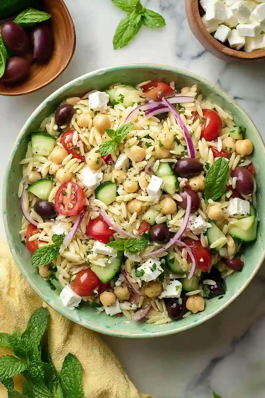 orzo pasta salad