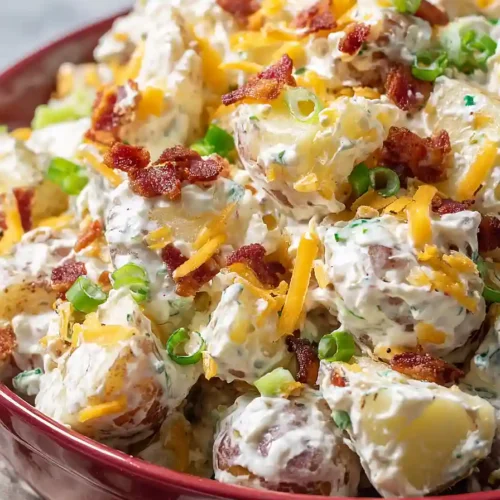 loaded potato salad