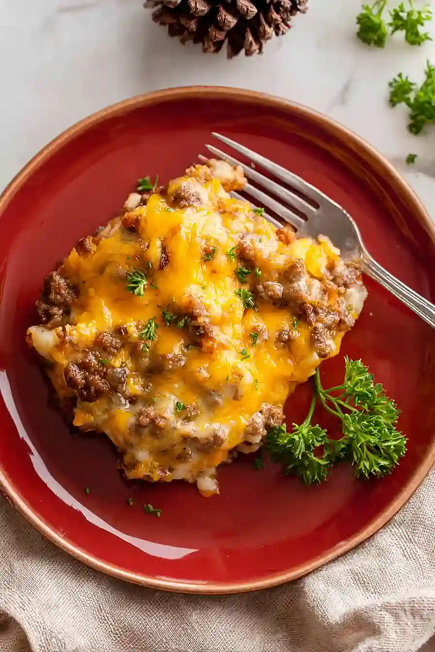 gluten free hamburger casserole