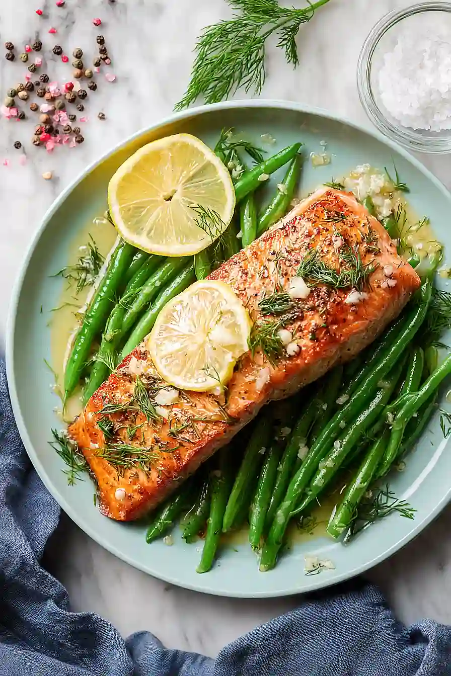 grilled salmon in foil
