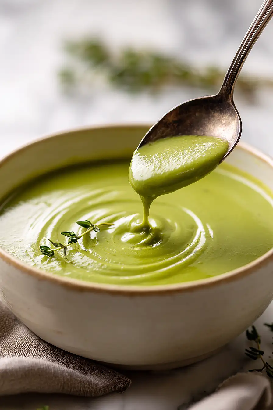 grilled asparagus soup