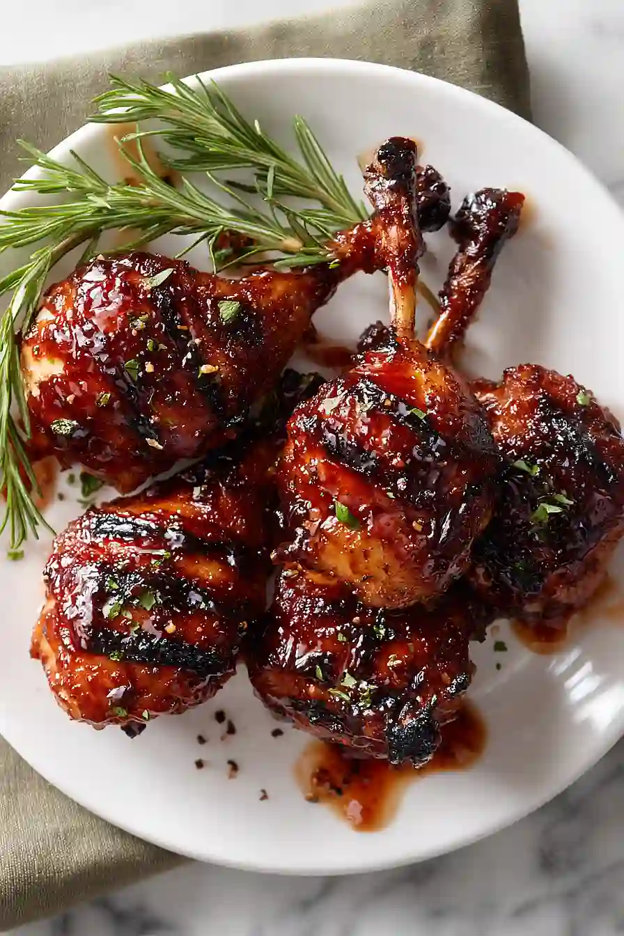 grilled chicken lollipops