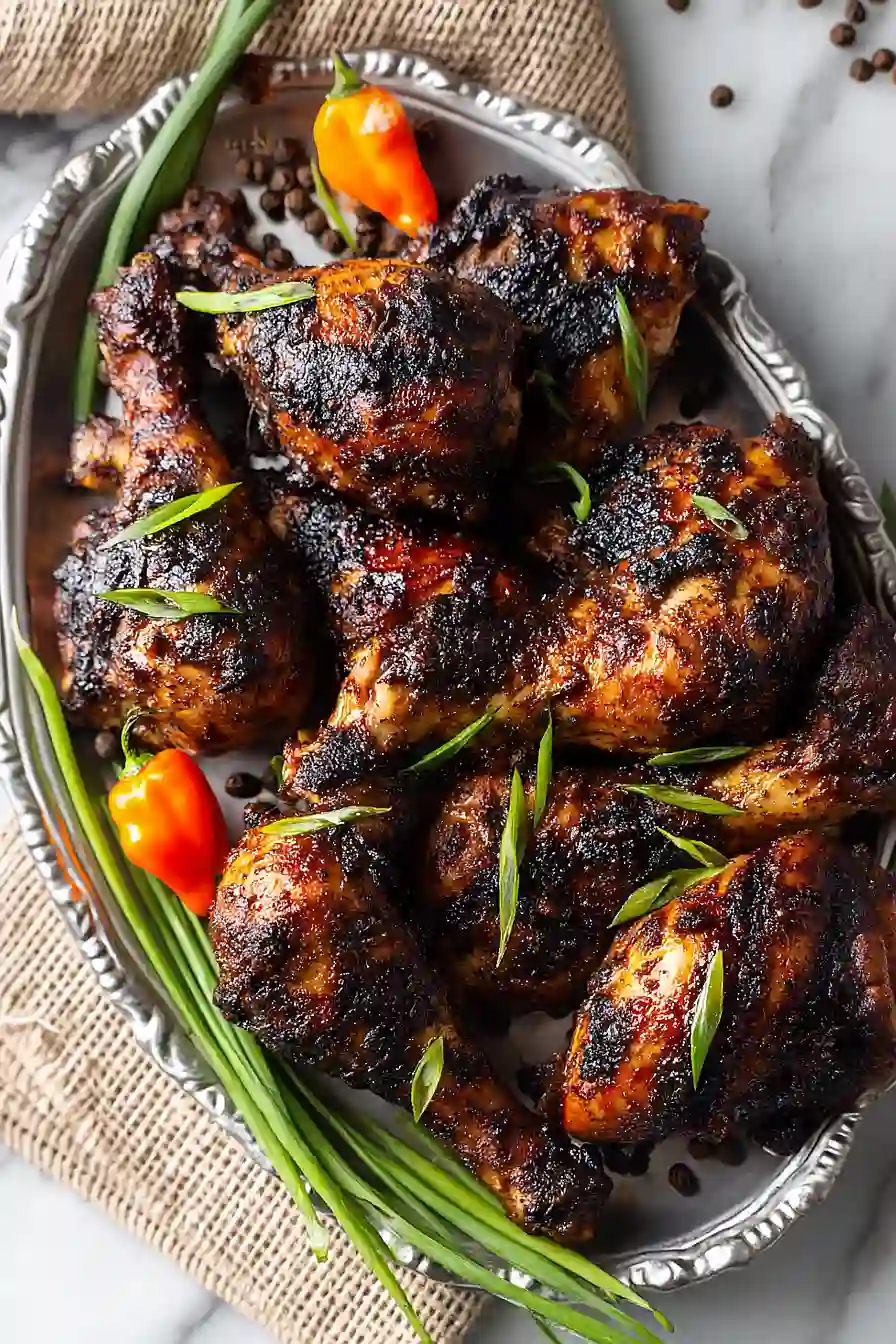 grilled jerk chicken