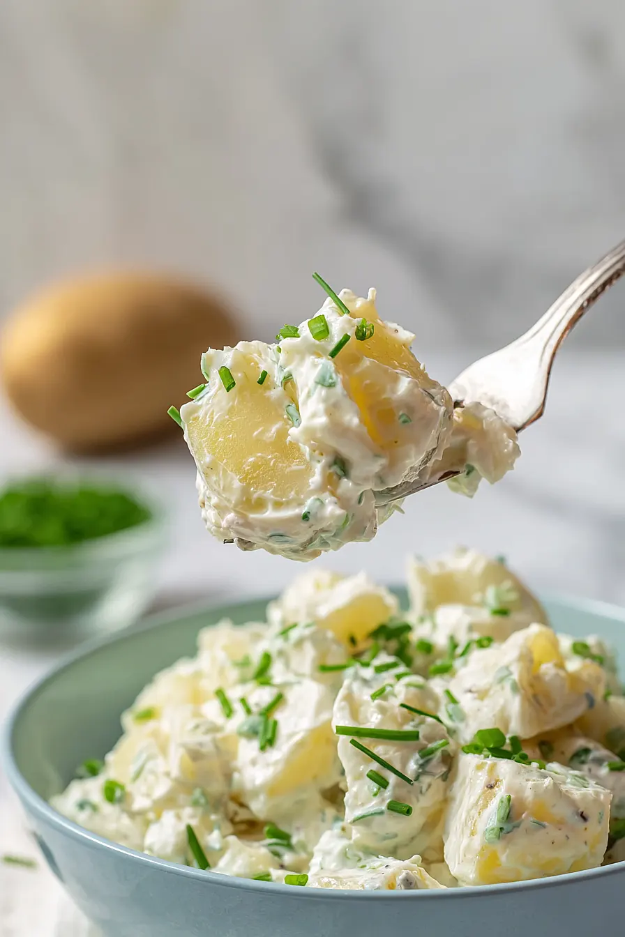 low calorie potato salad