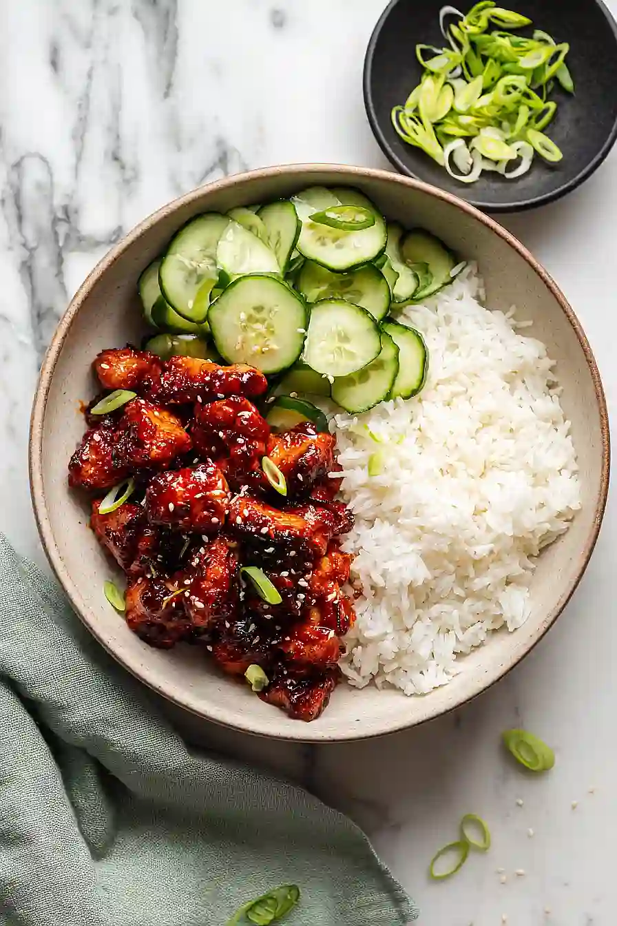 Korean Chicken Bowls