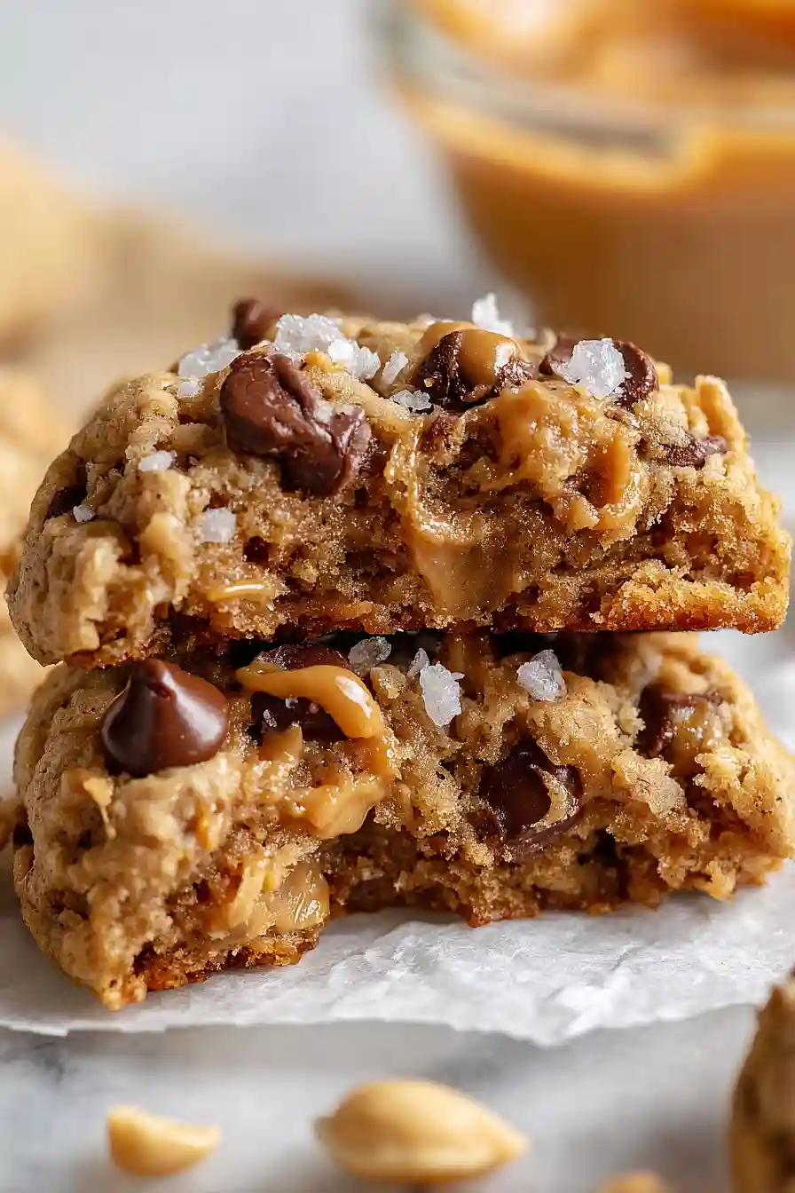 Peanut Butter Banana Cookies