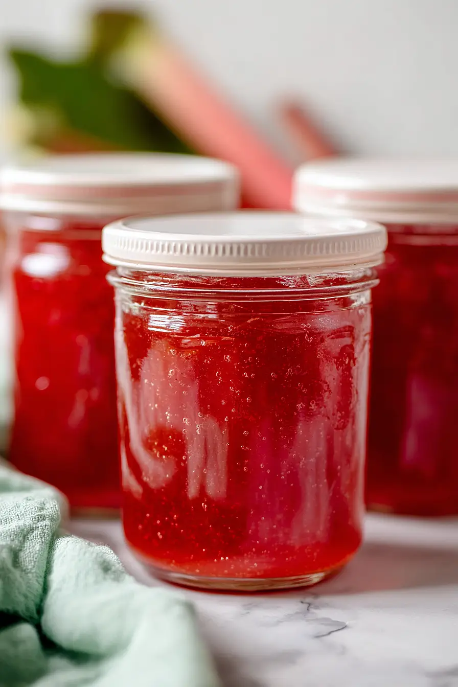 rhubarb jam