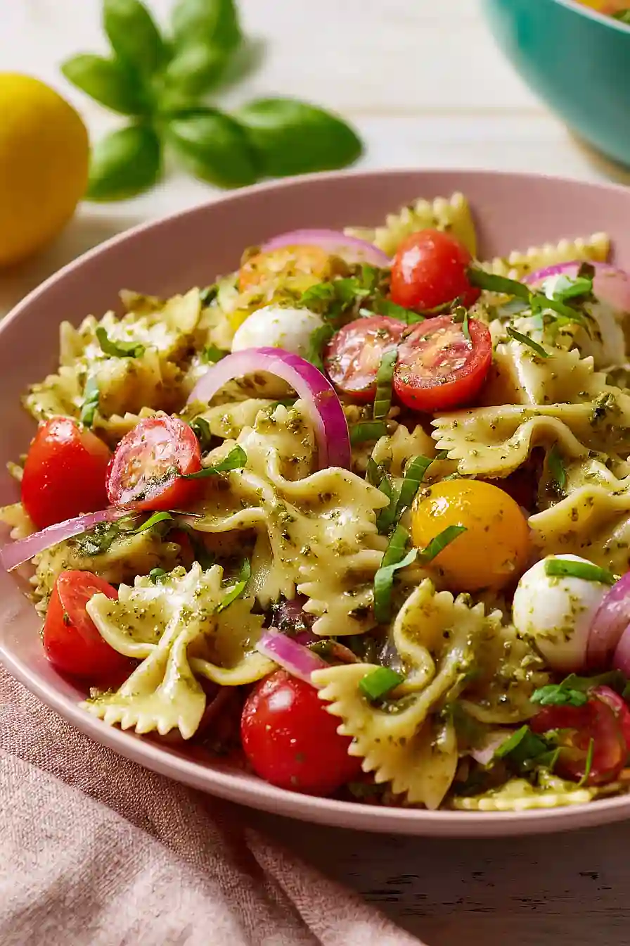 mozzarella pasta salad