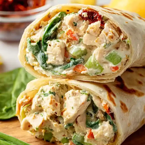 chicken salad wrap