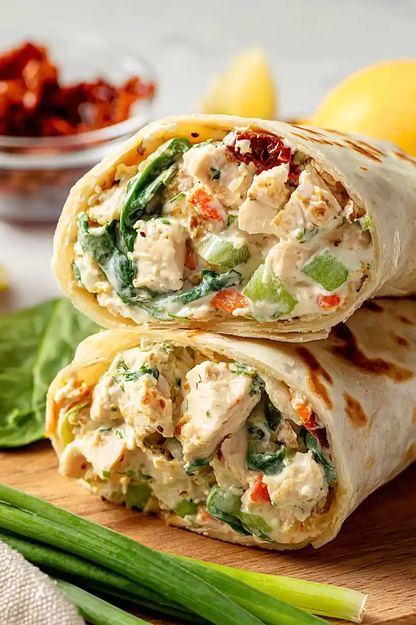 chicken salad wrap