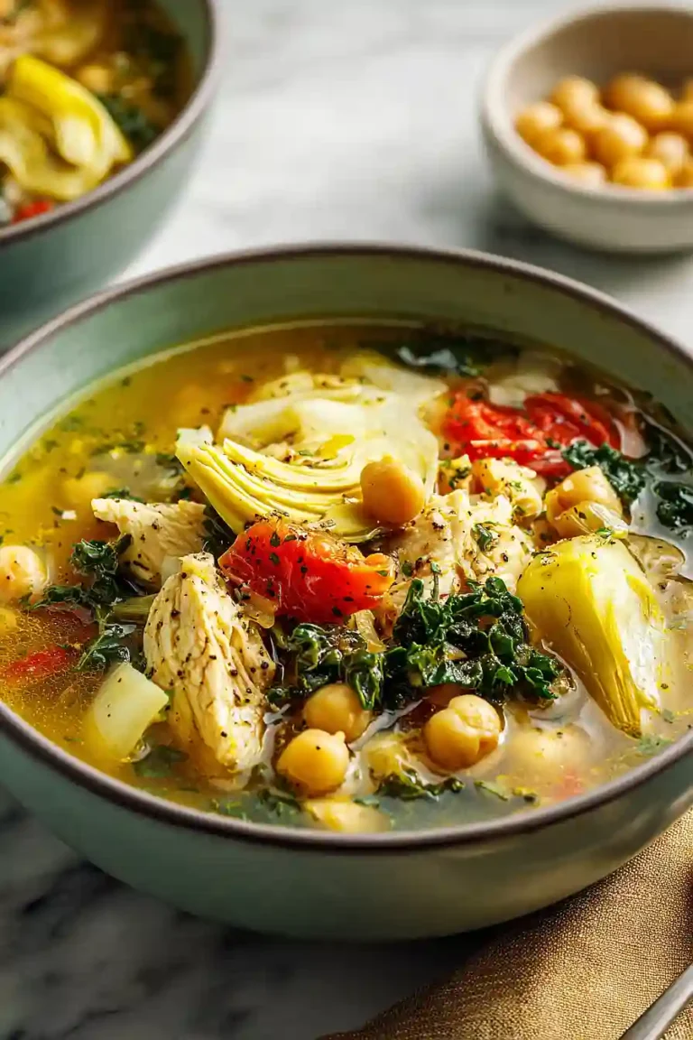 Mediterranean Chicken Soup