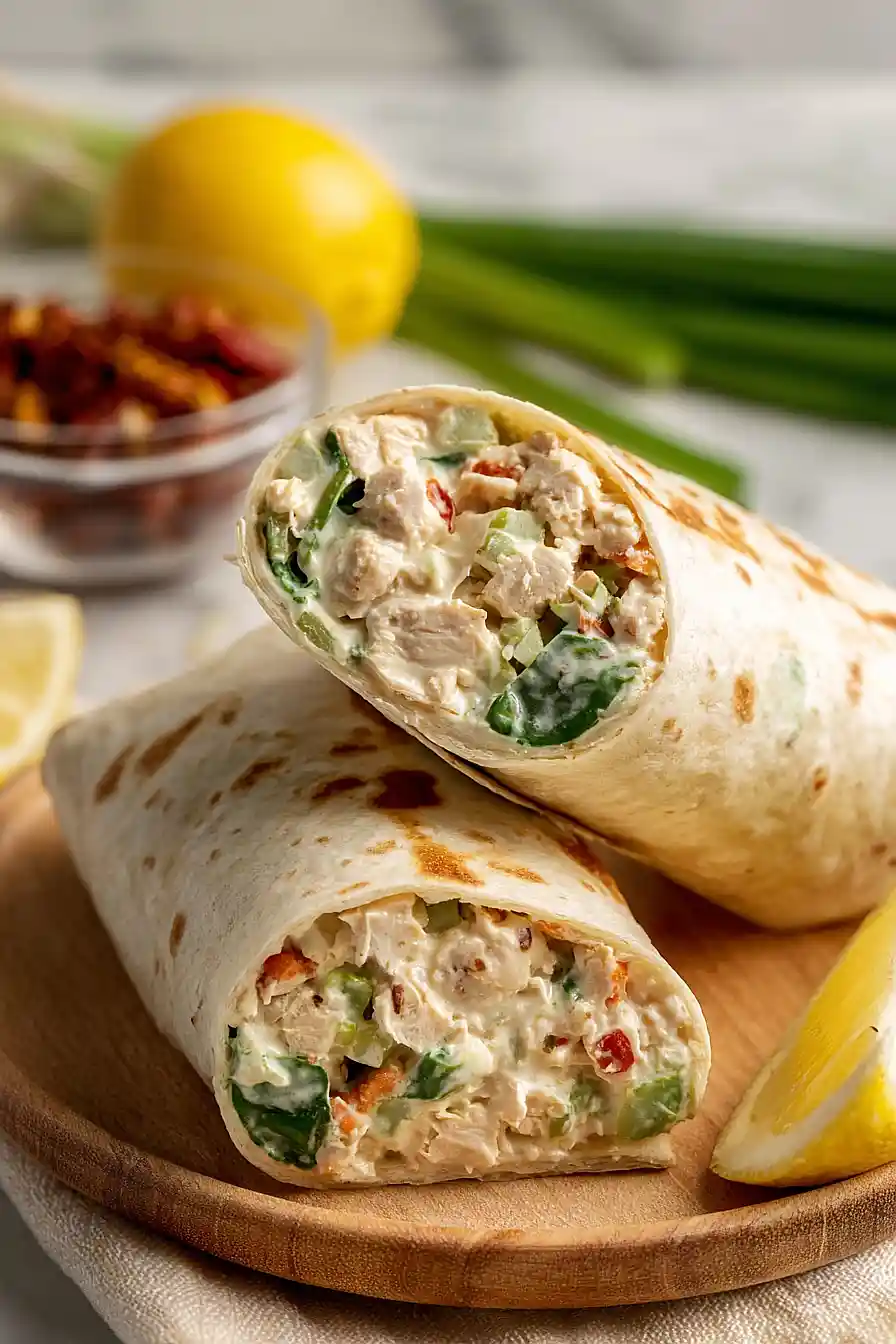 chicken salad wrap