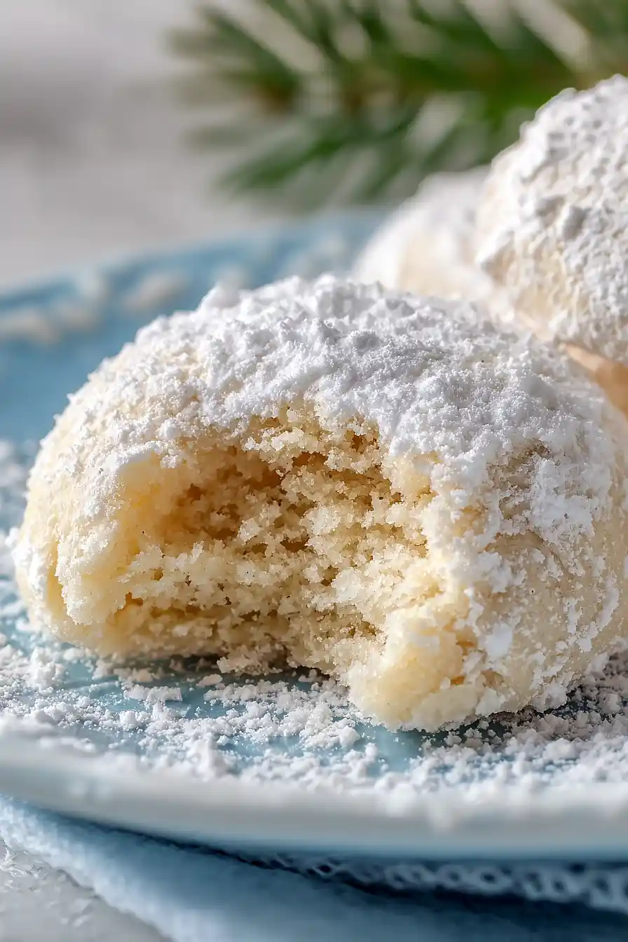 sweetened condensed milk snowball cookies