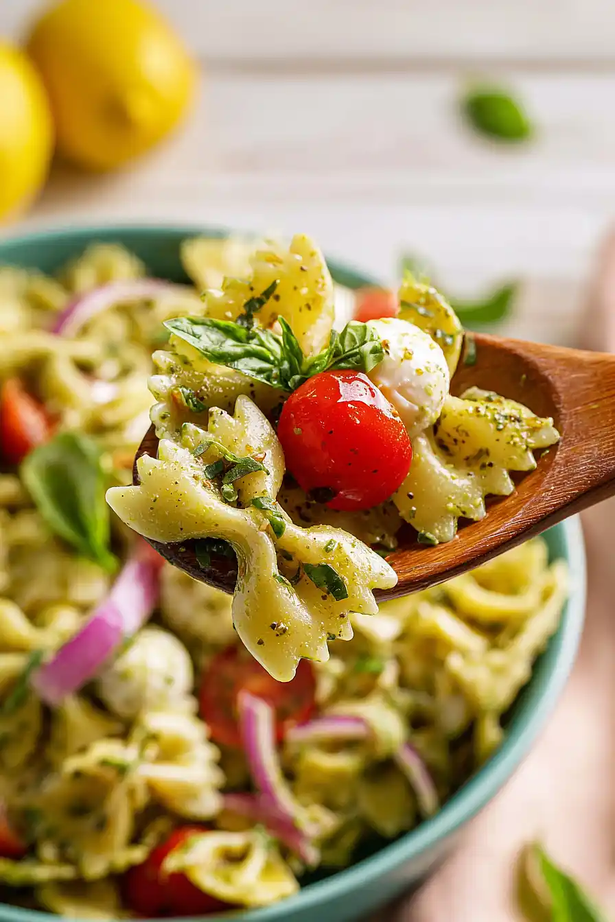 mozzarella pasta salad