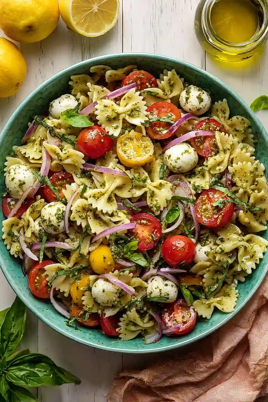 mozzarella pasta salad