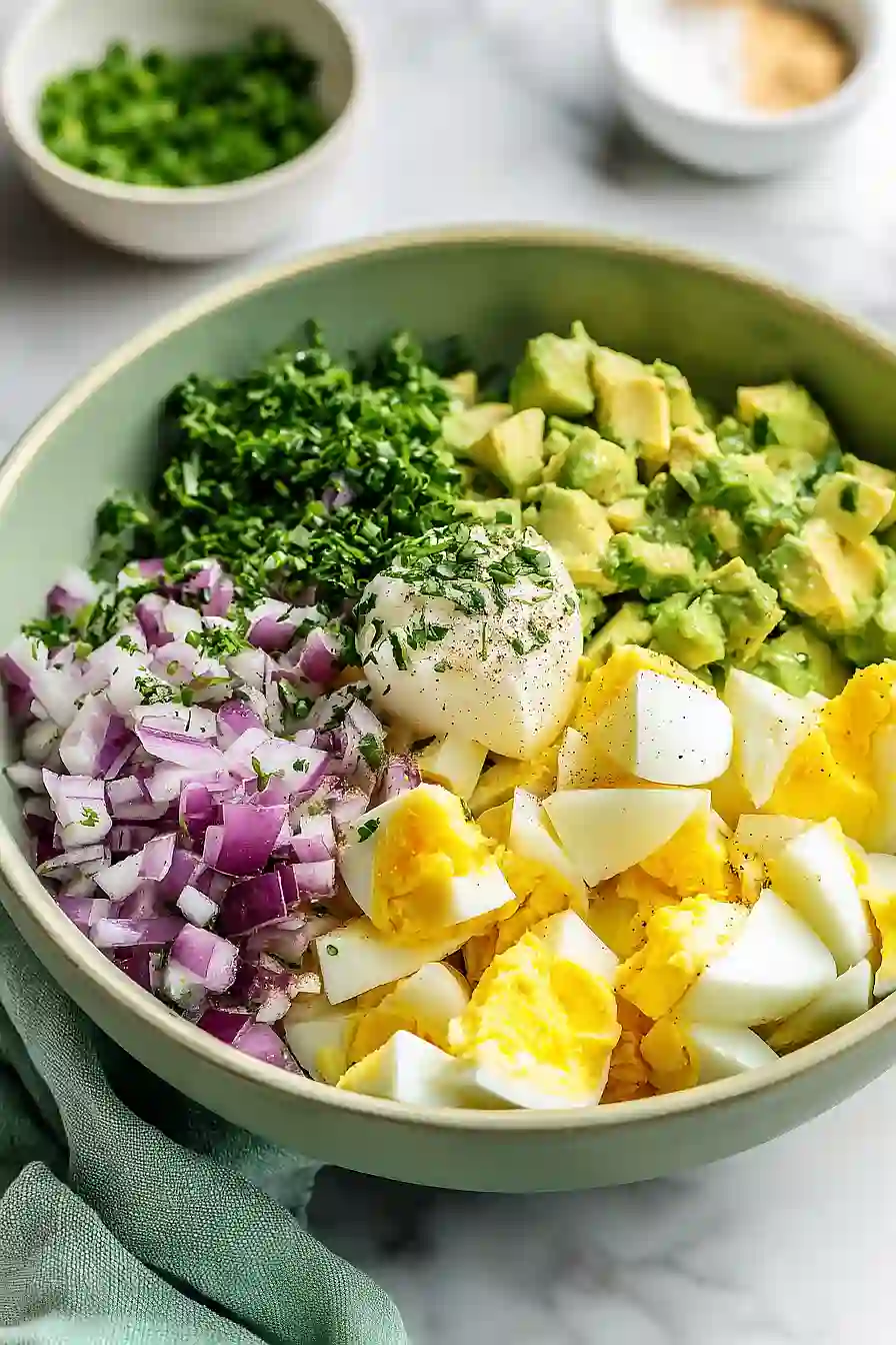 avocado egg salad