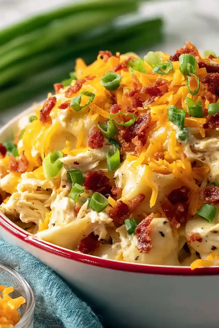 Crockpot Crack Chicken Pasta