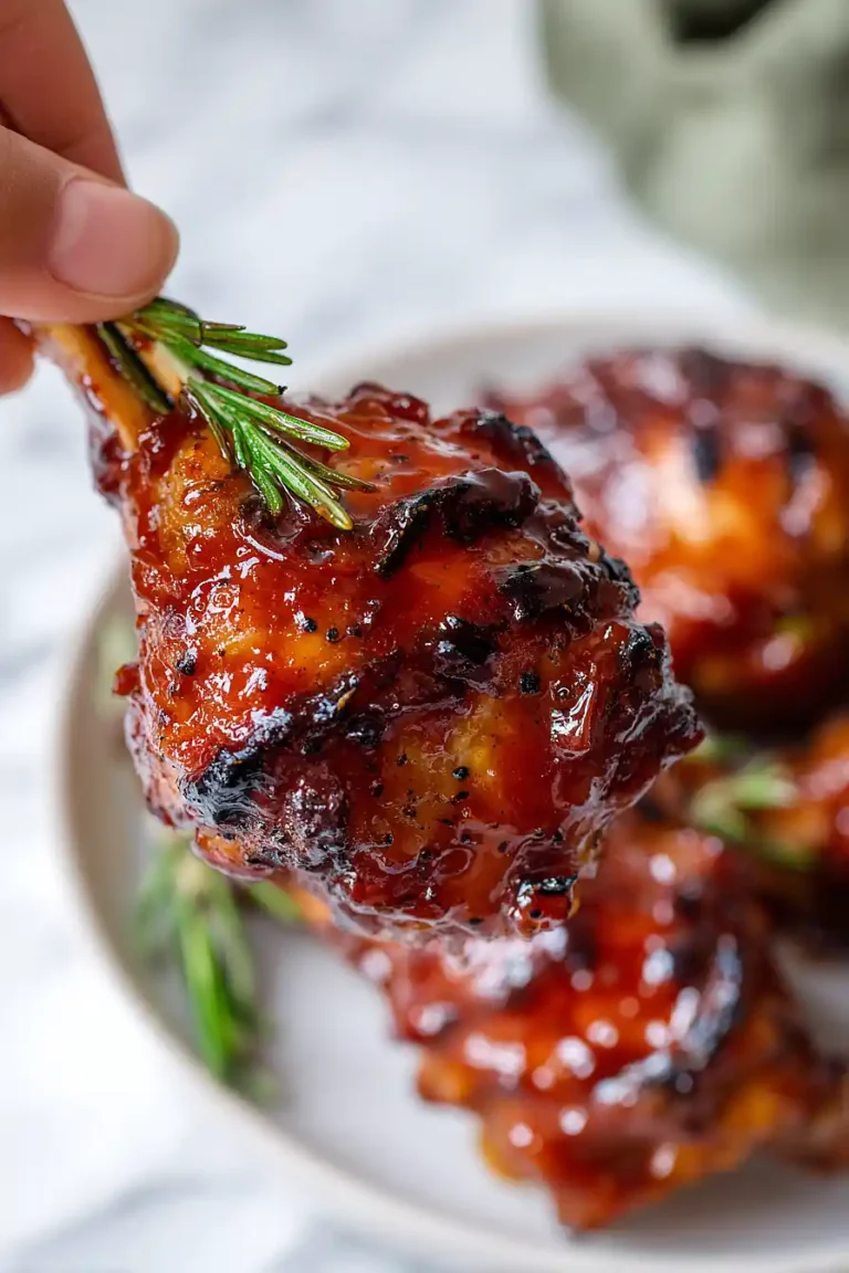 grilled chicken lollipops