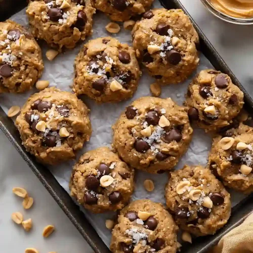 Peanut Butter Banana Cookies