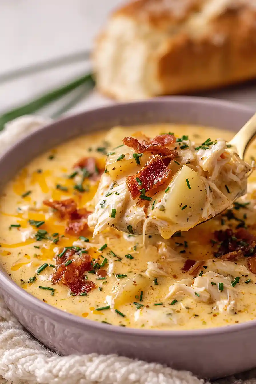 Crack Chicken Potato Soup