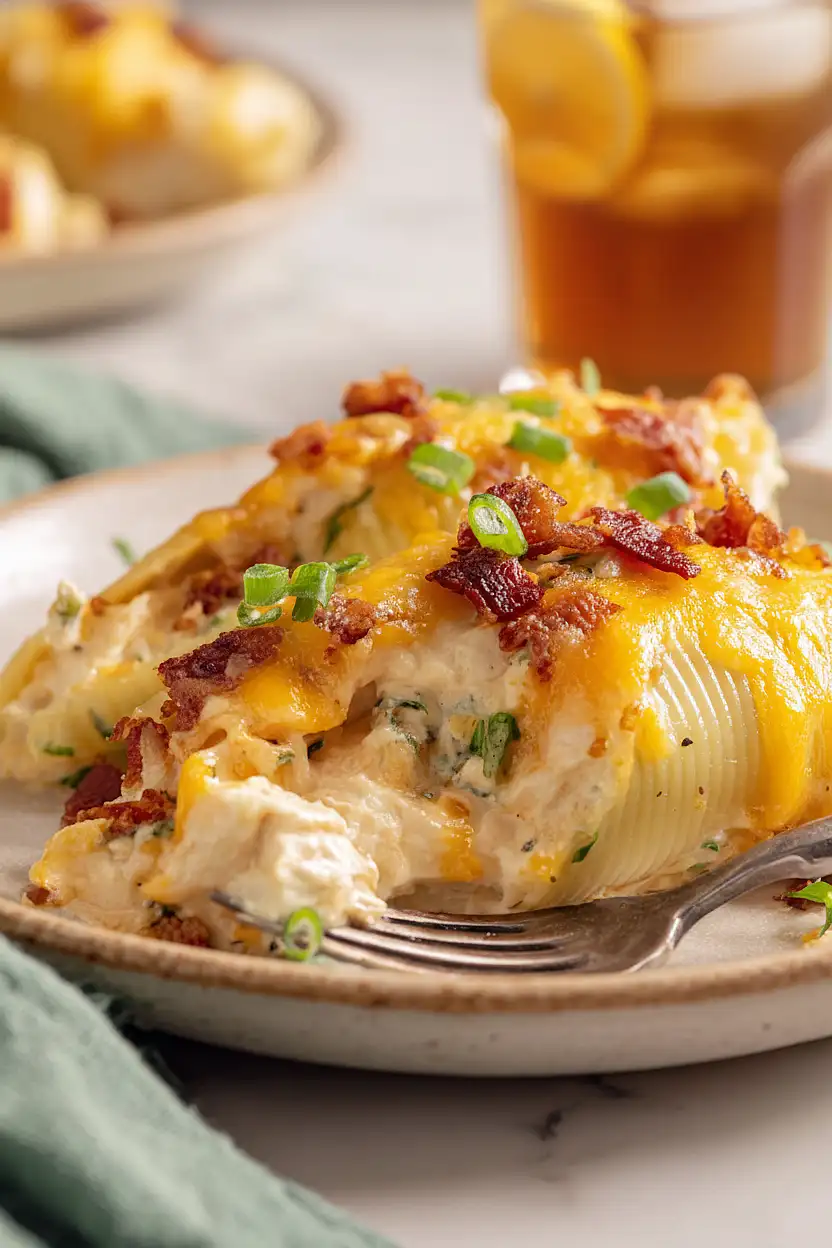 Crack Chicken Stuffed Shells