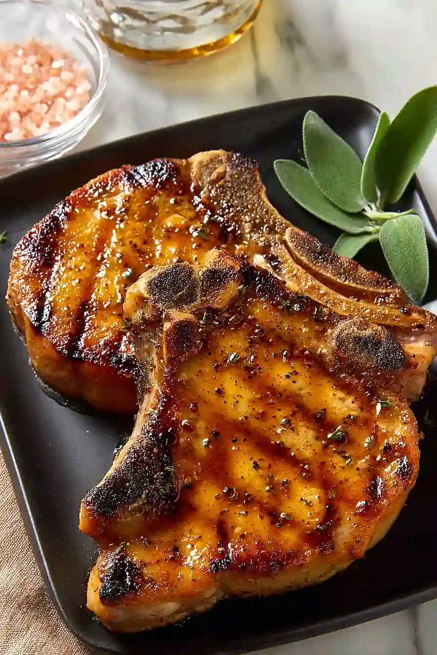 indoor grill pork chops