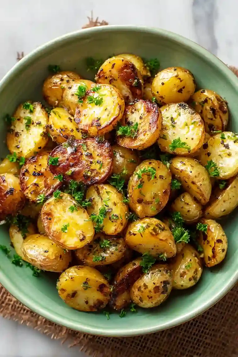 grilled baby potatoes