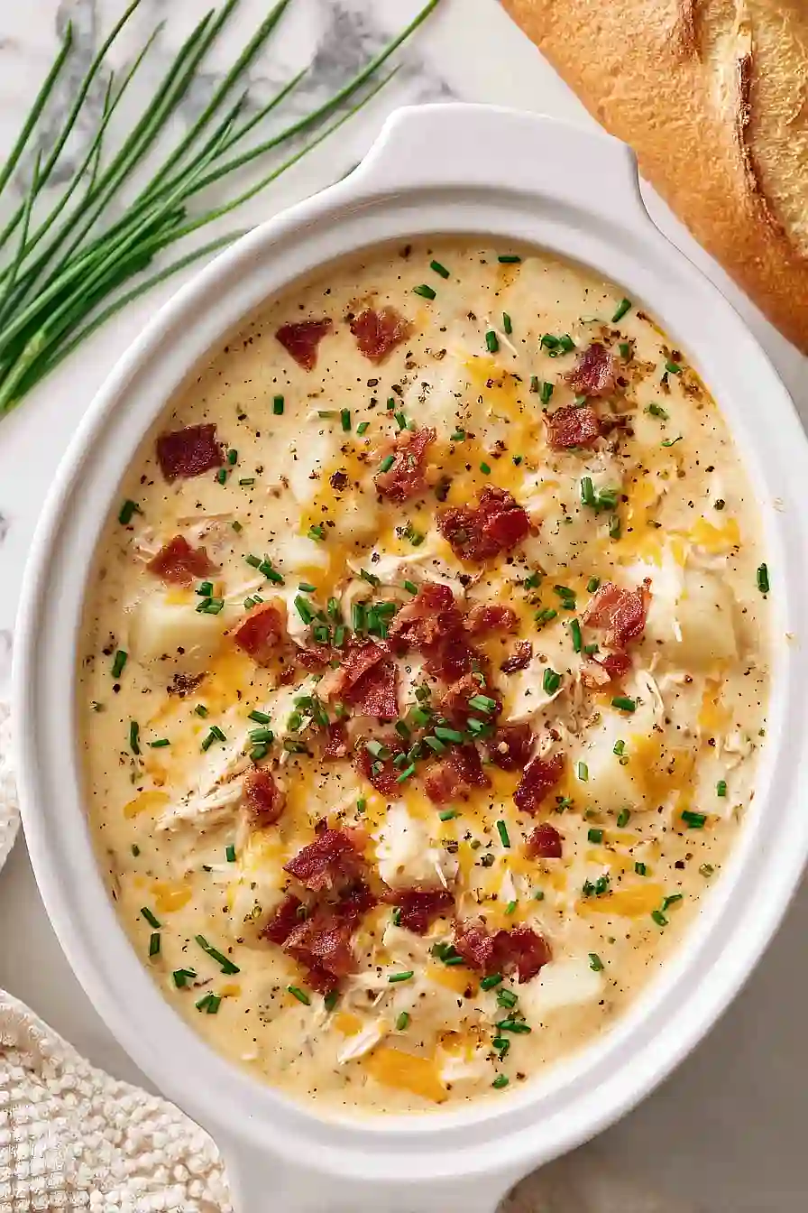 Crack Chicken Potato Soup