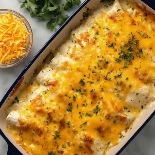Crack Chicken Enchiladas