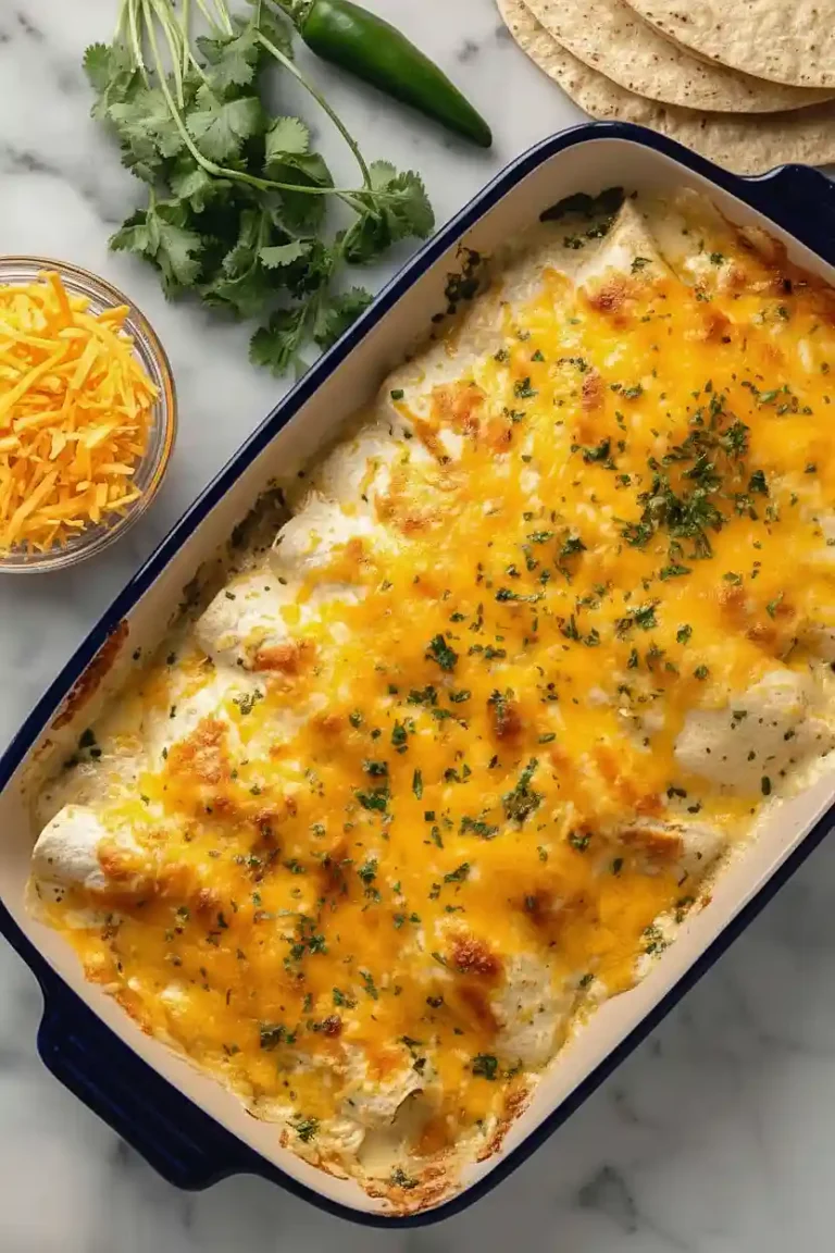 Crack Chicken Enchiladas