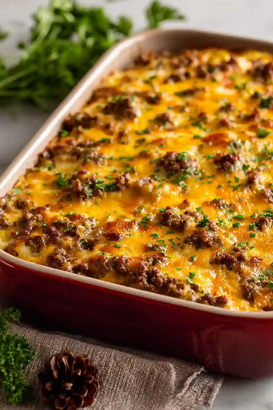 gluten free hamburger casserole