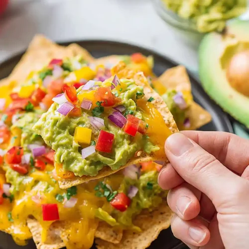 guacamole nachos