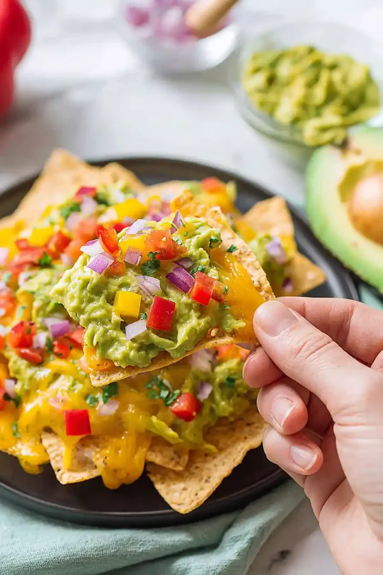 guacamole nachos