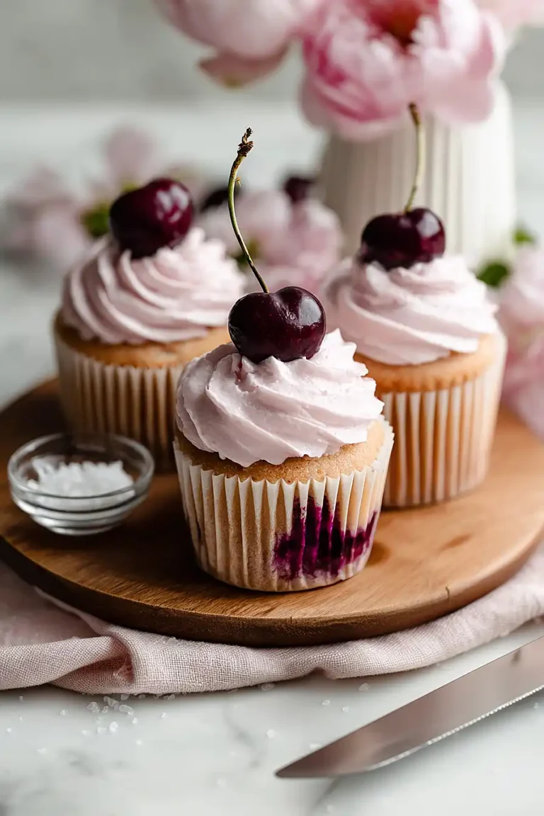 cherry cupcakes