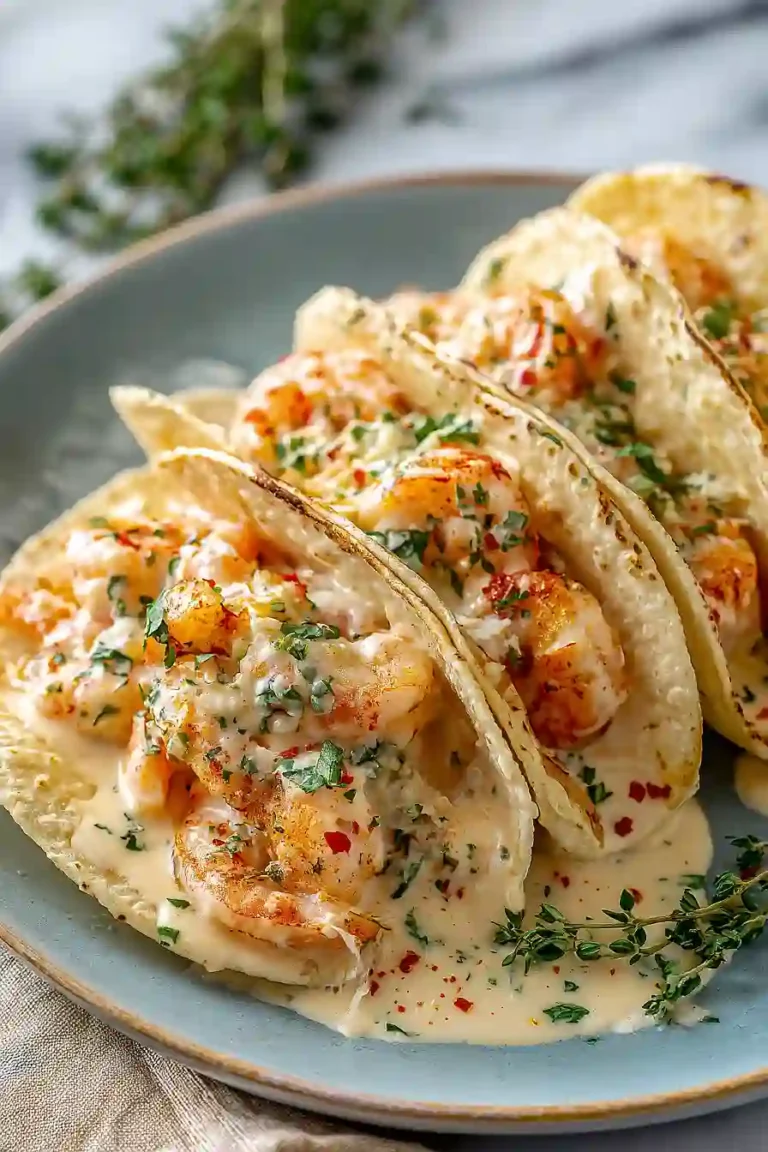 Marry Me Shrimp Tacos