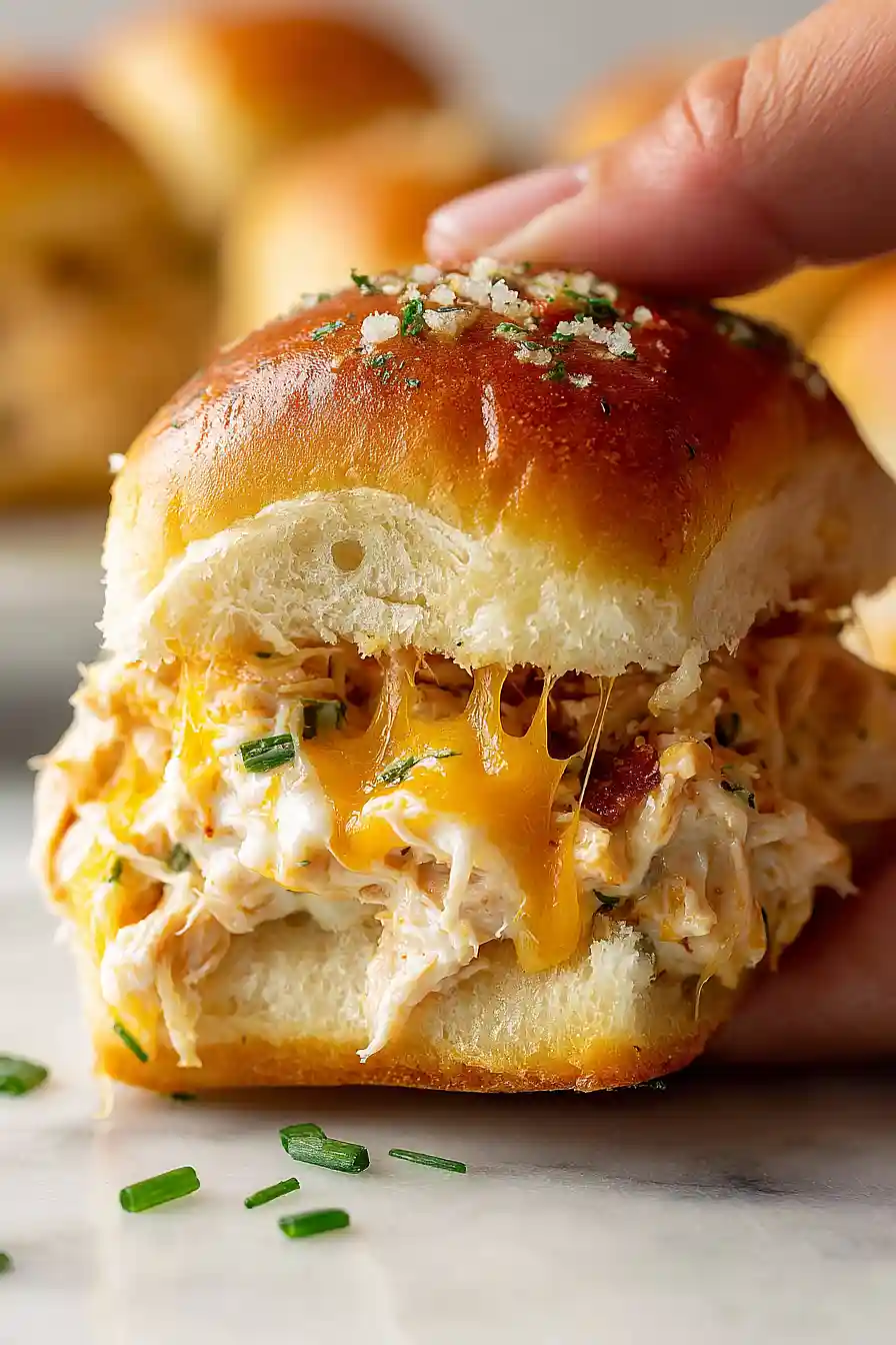 Crack Chicken Sliders
