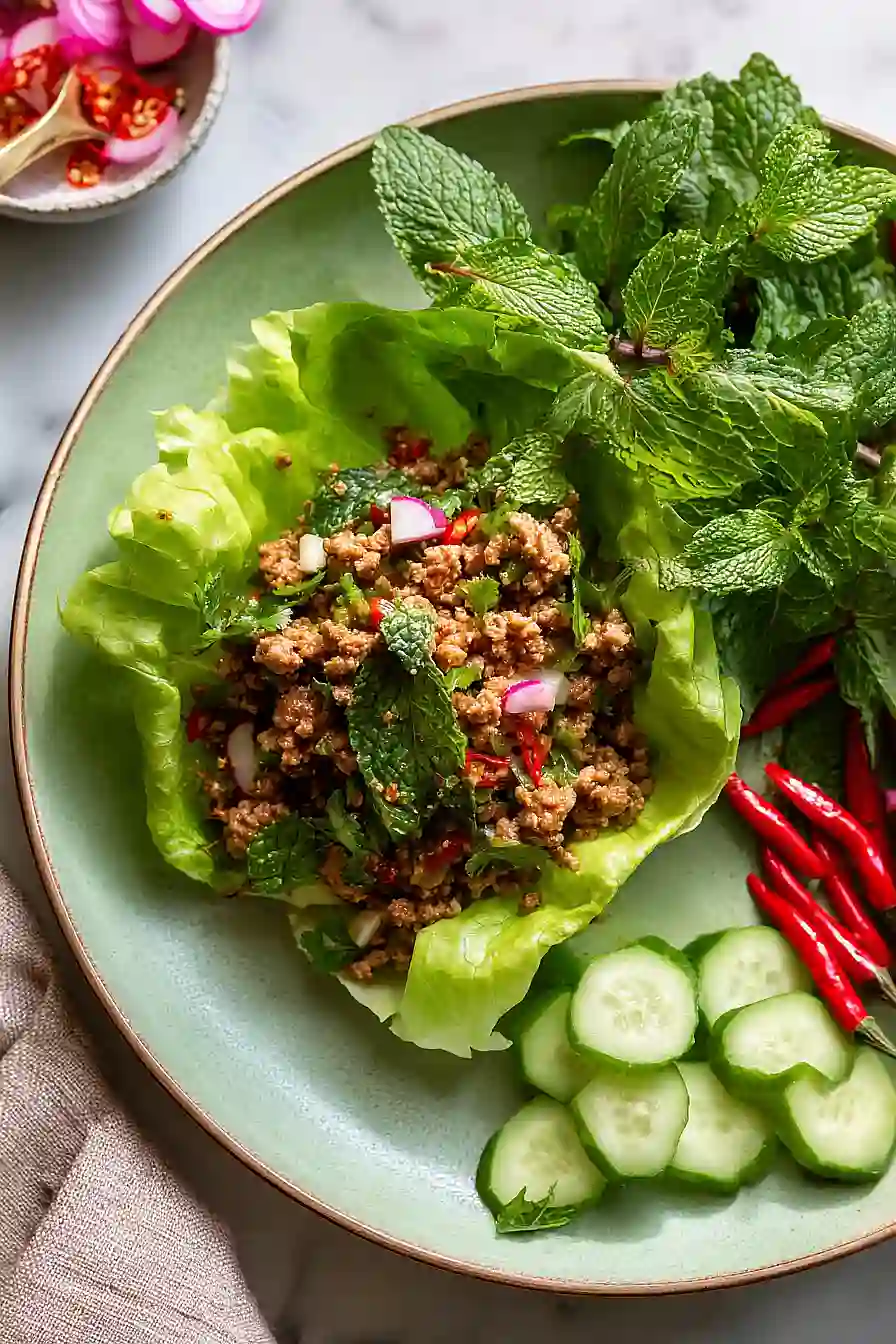 thai larb salad