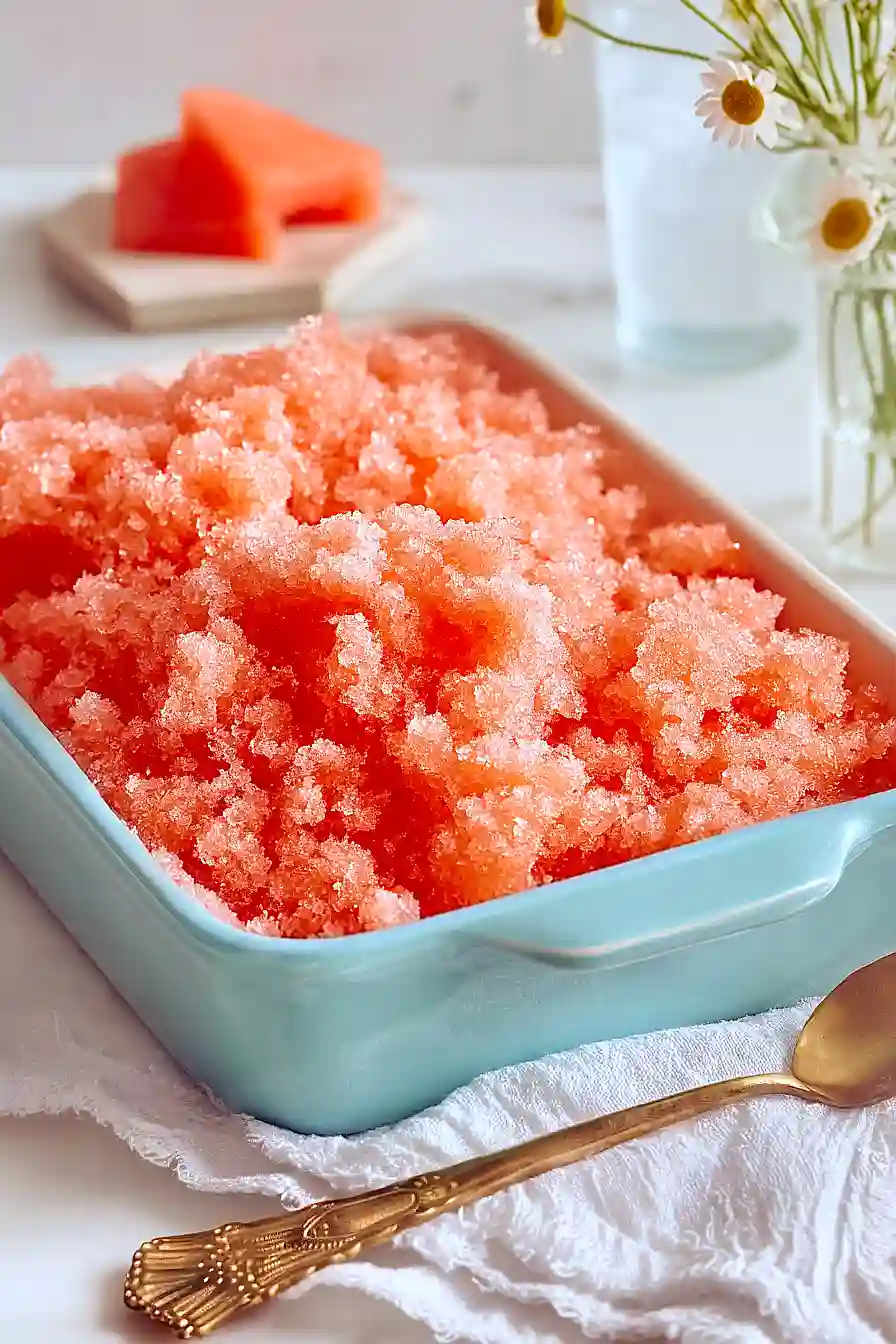 watermelon granita