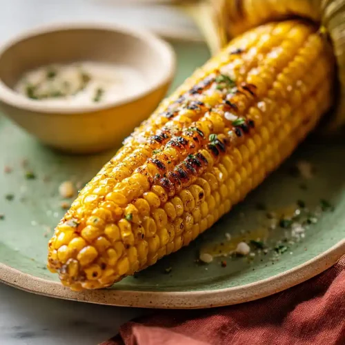 smoked corn on the cob